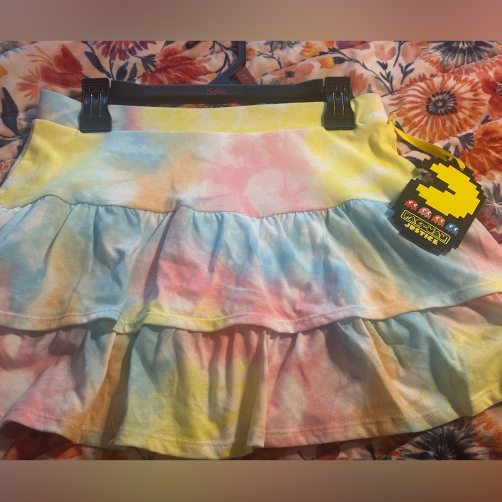 Pac-Man Tie-Dye Skirt